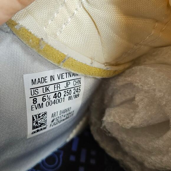 Adidas Nite Joggers Grey Tennis shoes sneaker size 8 womens - Picture 11 of 11